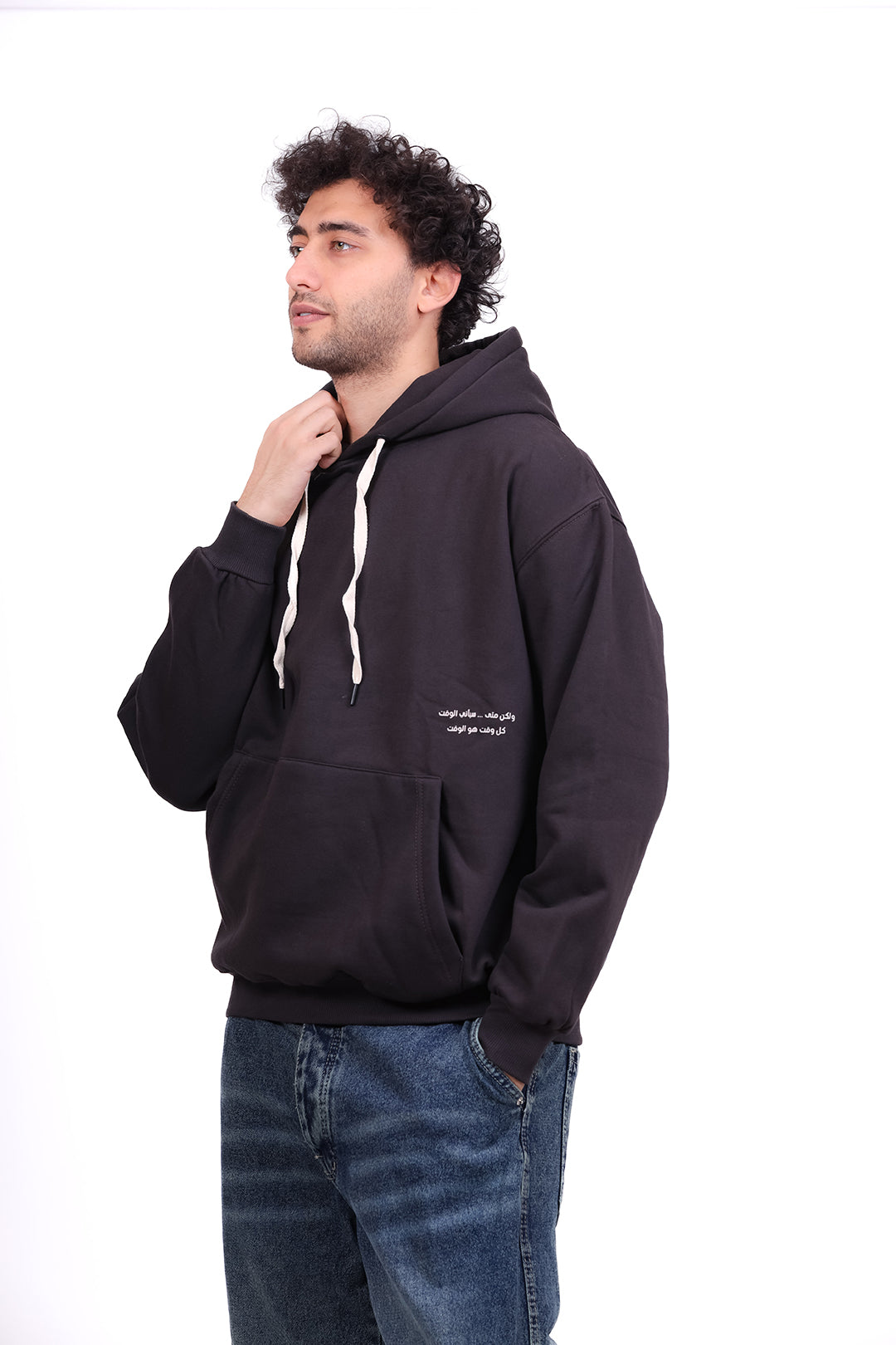 Over Size Milton Hoodie Printed All Time