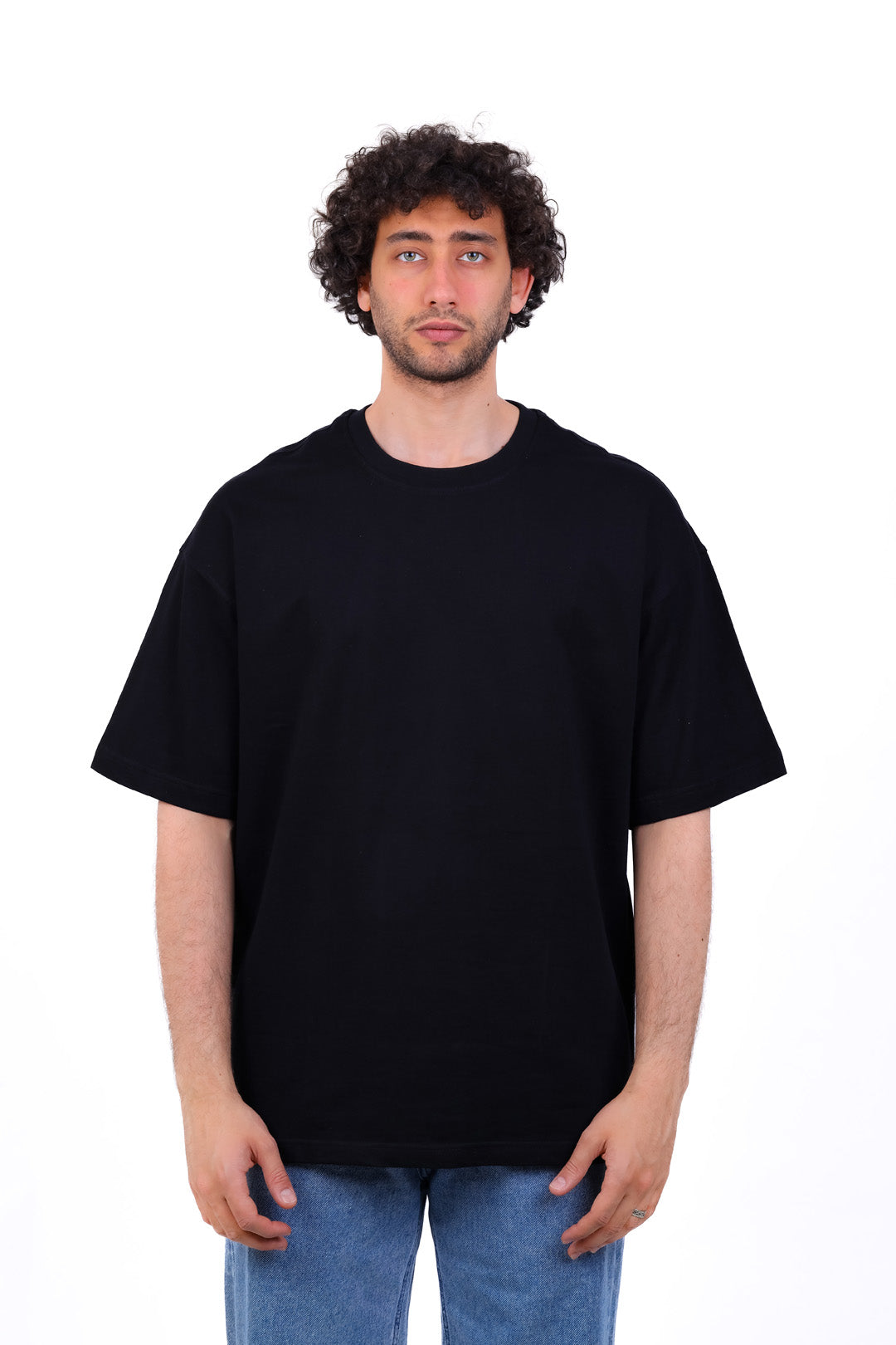 Over Size Polivar Cotton Basic T_Shirt