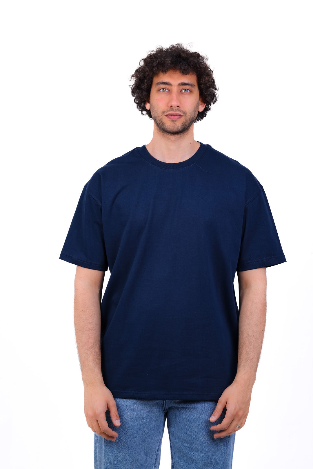 Over Size Polivar Cotton Basic T_Shirt