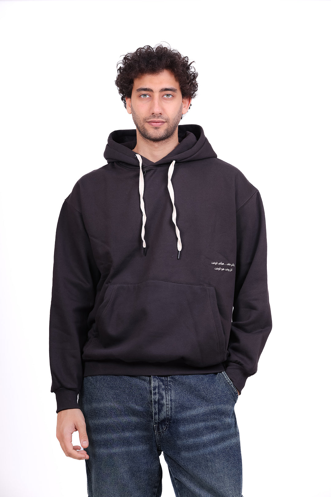 Over Size Milton Hoodie Printed All Time