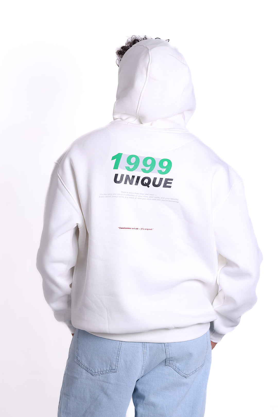 Over Size Milton Hoodie Printed NUM99