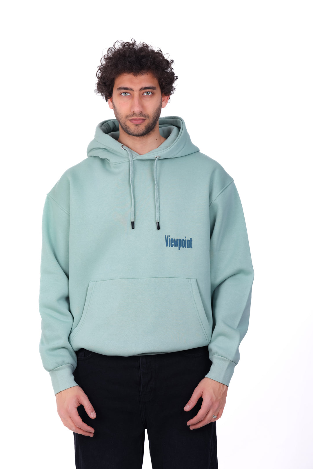 Over Size Milton Hoodie Printed View Point 0126