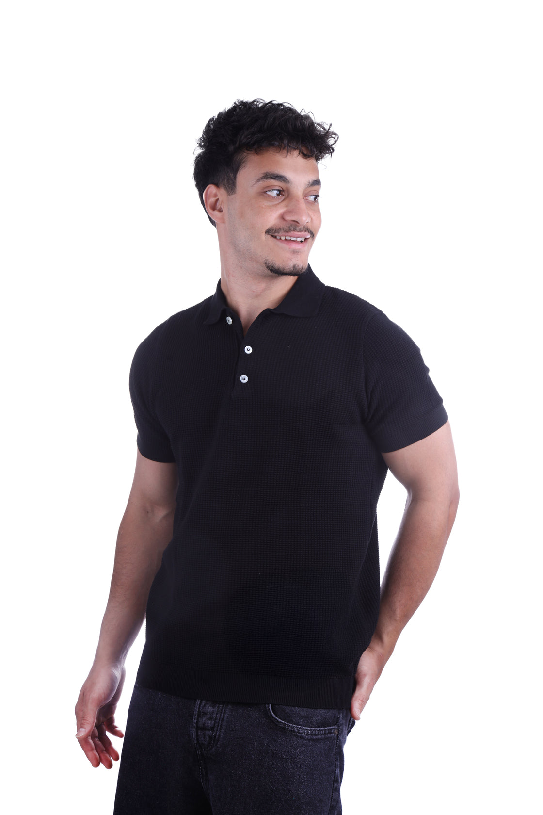 Patterned Polo Cookies Button
