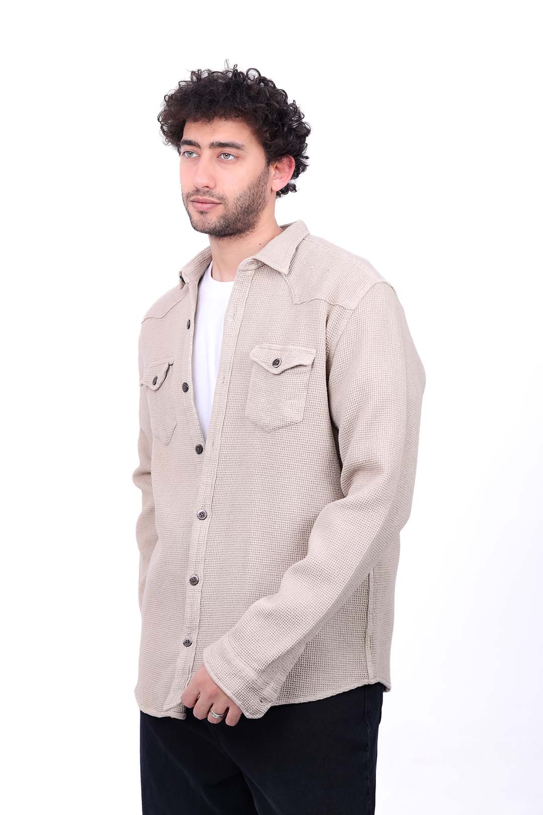 Waffle Two Pockets Shirt