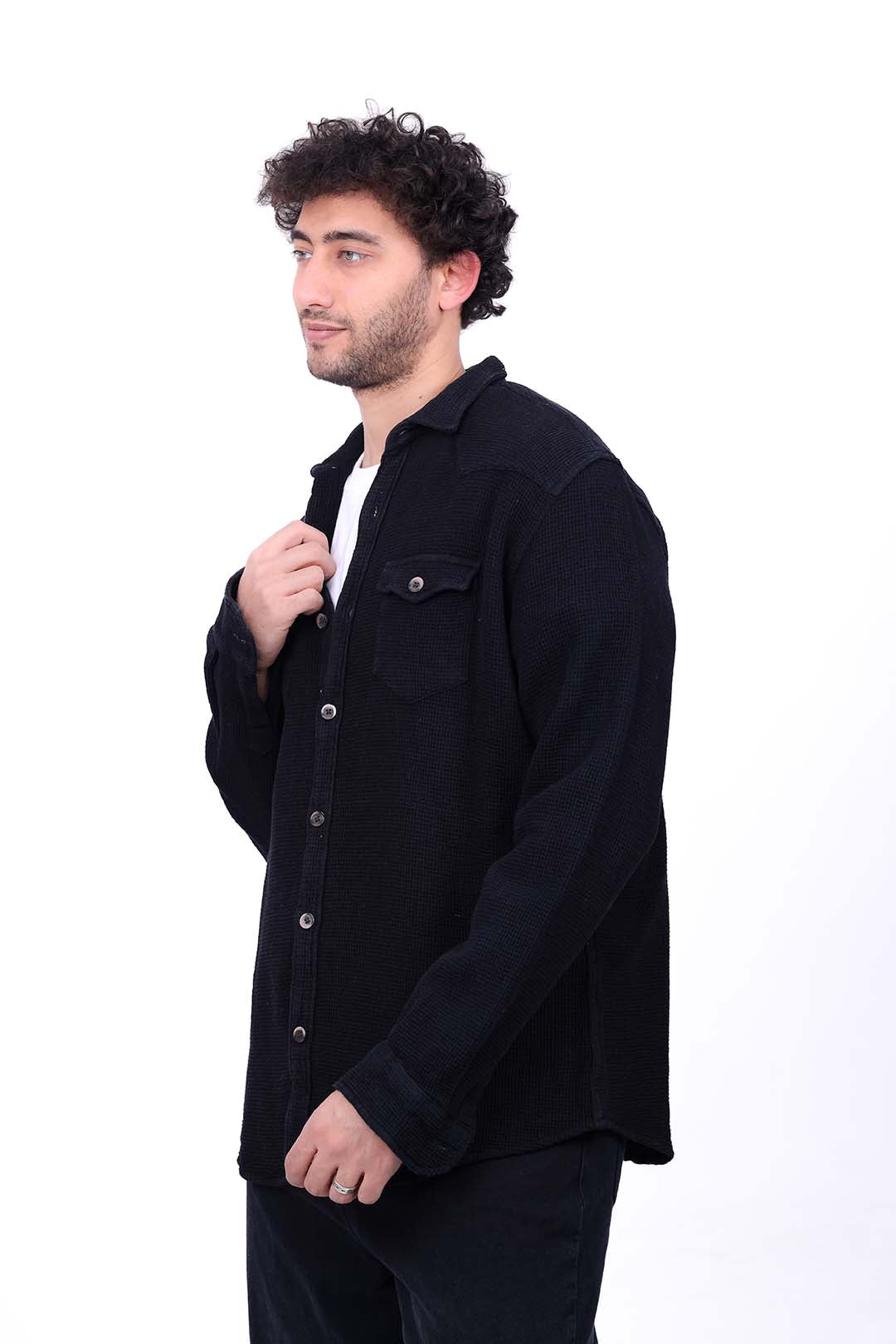 Waffle Two Pockets Shirt