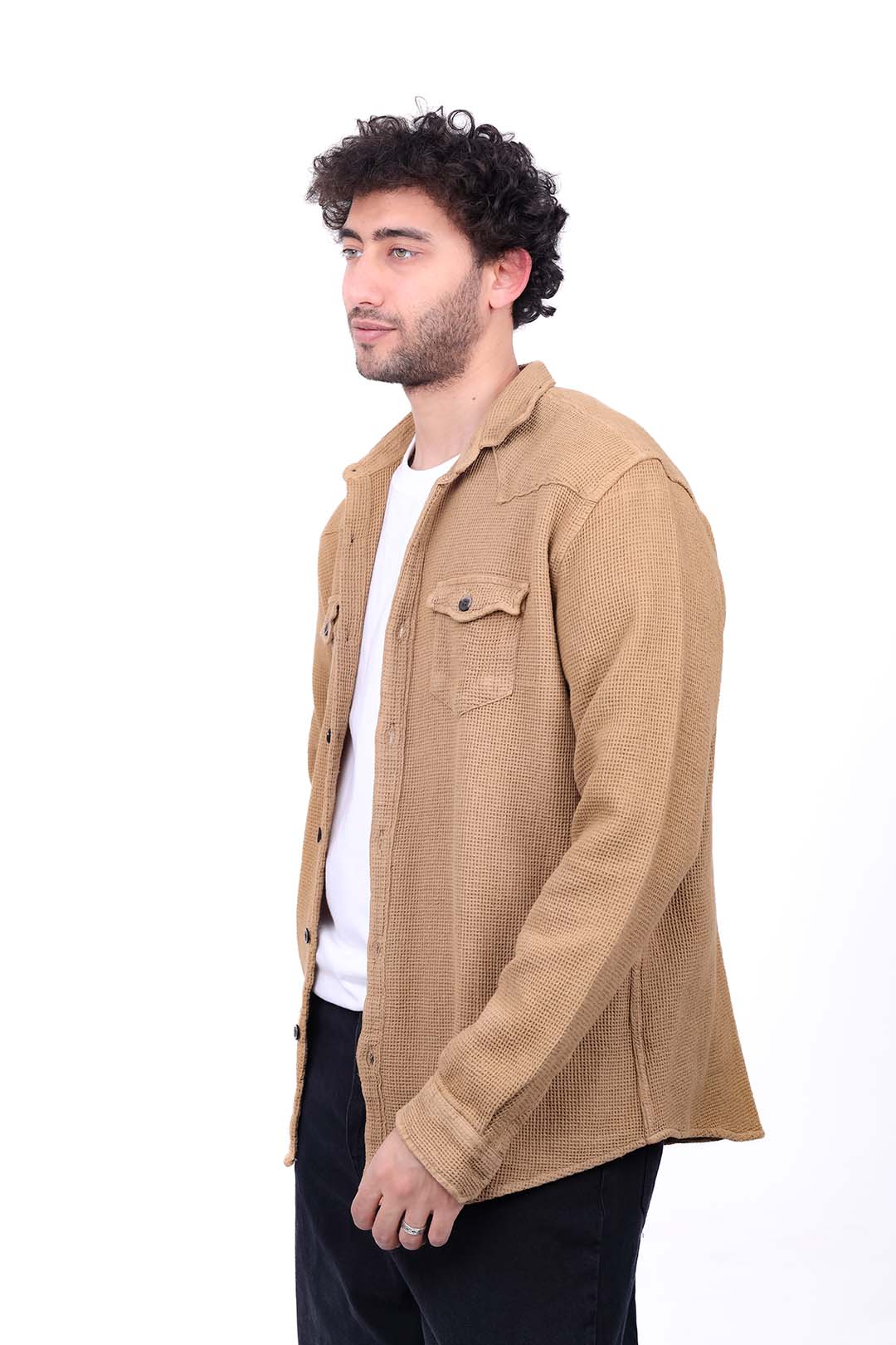 Waffle Two Pockets Shirt
