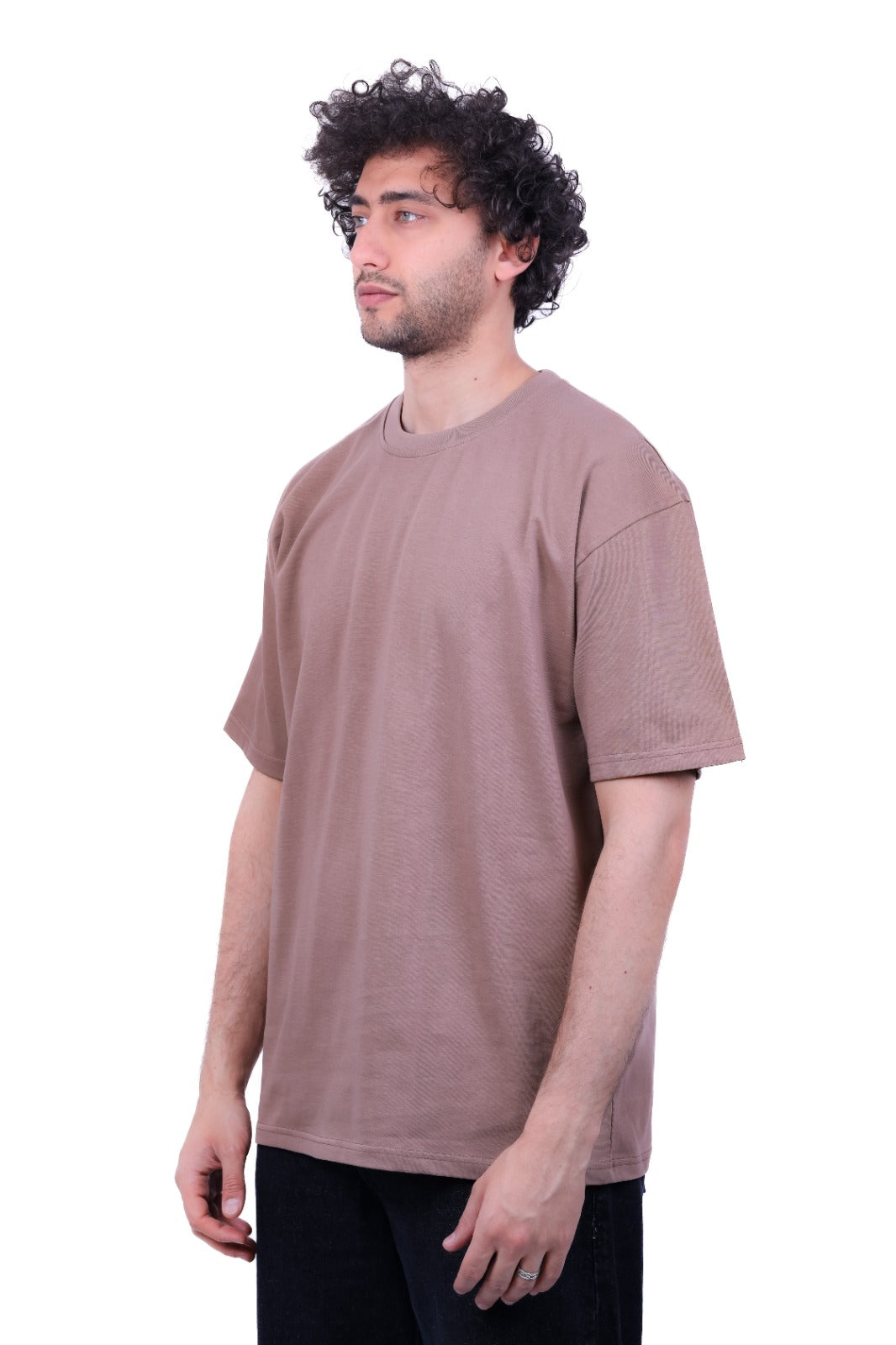 Over Size Polivar Cotton Basic T_Shirt