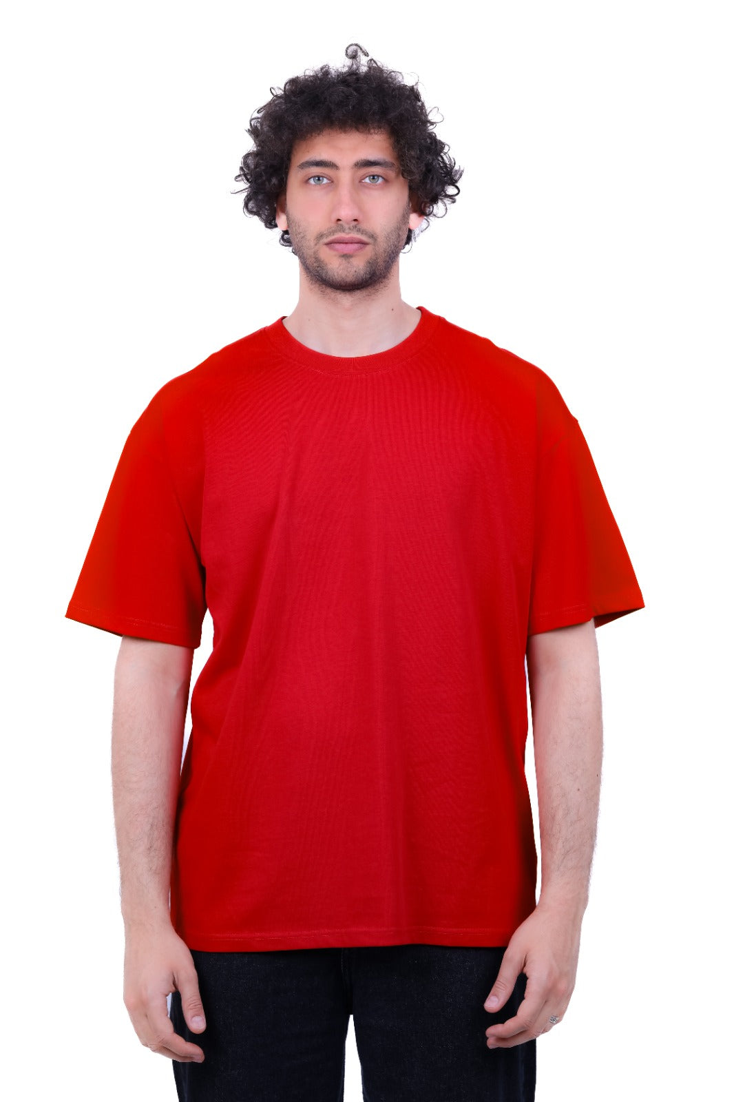 Over Size Polivar Cotton Basic T_Shirt