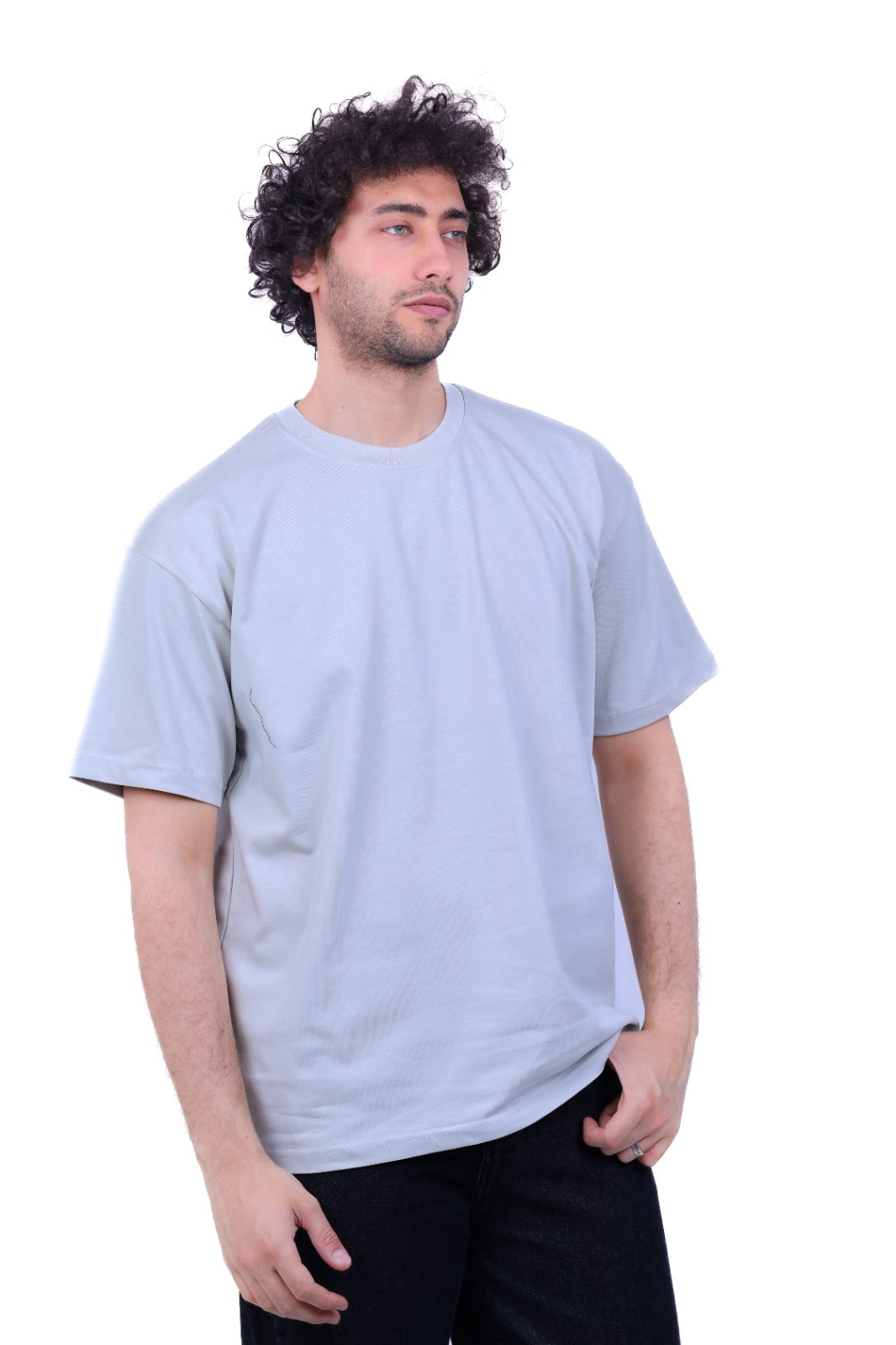 Over Size Polivar Cotton Basic T_Shirt
