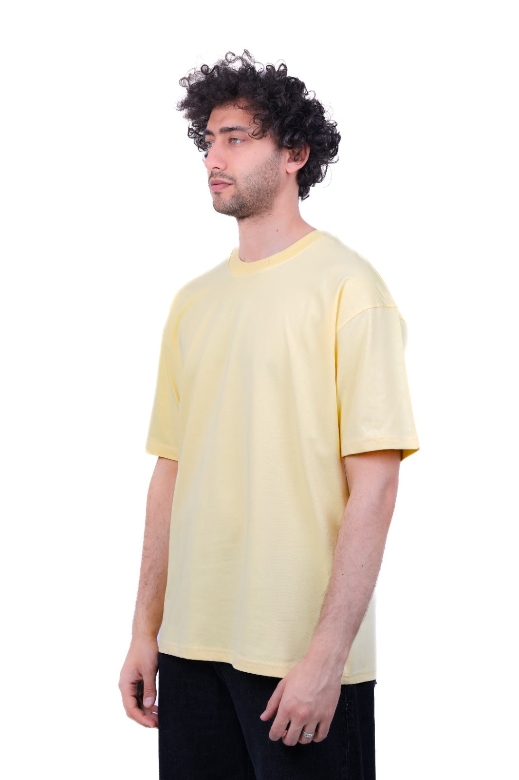 Over Size Polivar Cotton Basic T_Shirt