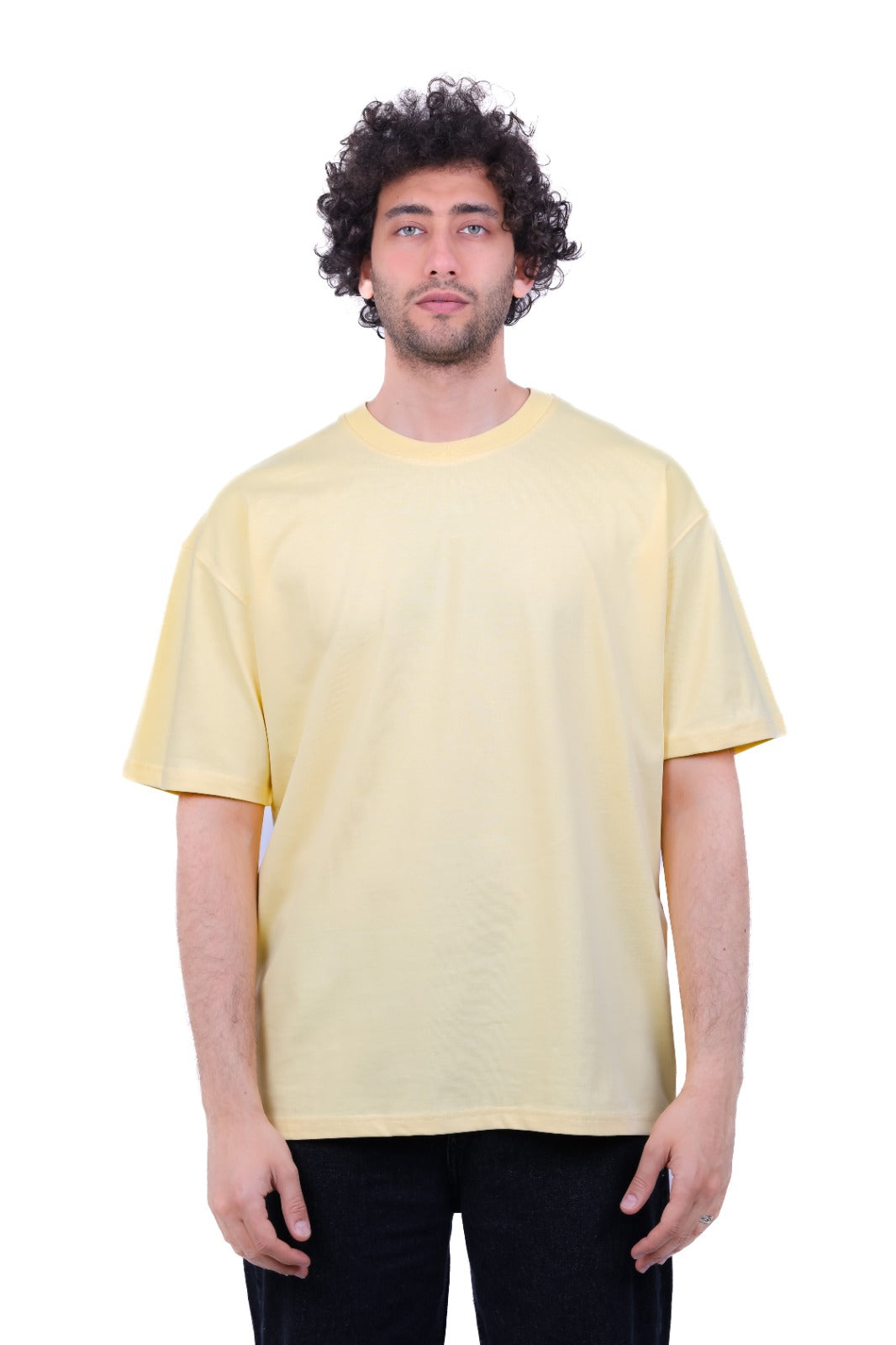 Over Size Polivar Cotton Basic T_Shirt