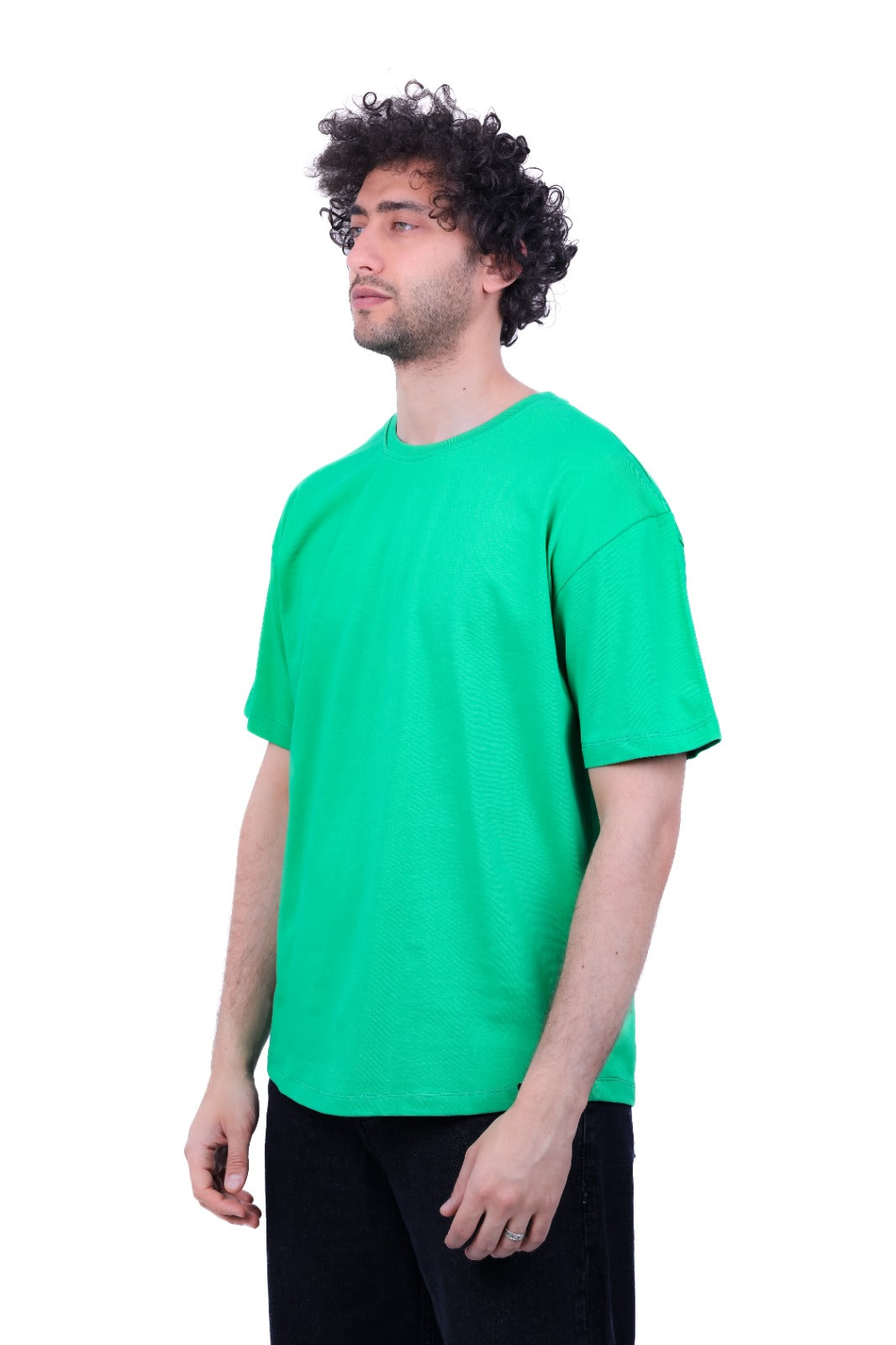 Over Size Polivar Cotton Basic T_Shirt
