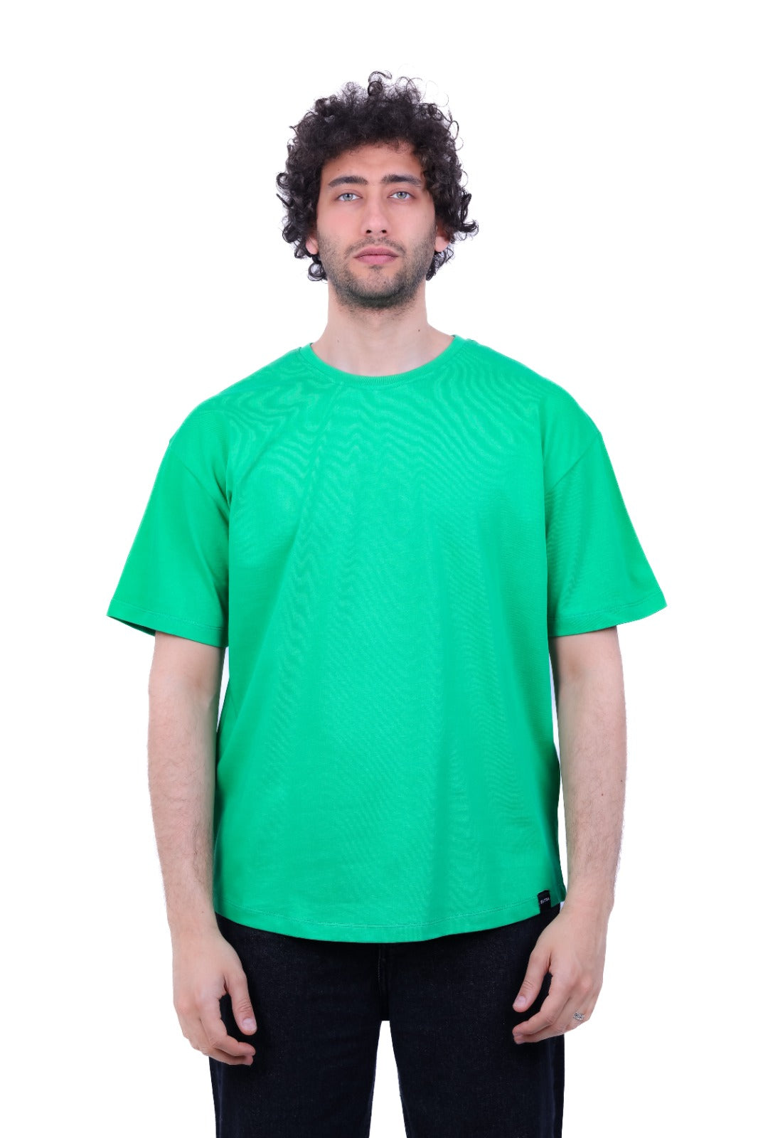 Over Size Polivar Cotton Basic T_Shirt
