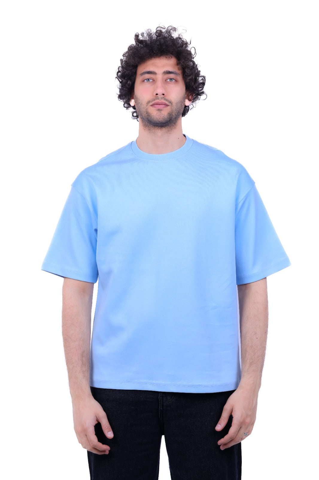 Over Size Polivar Cotton Basic T_Shirt