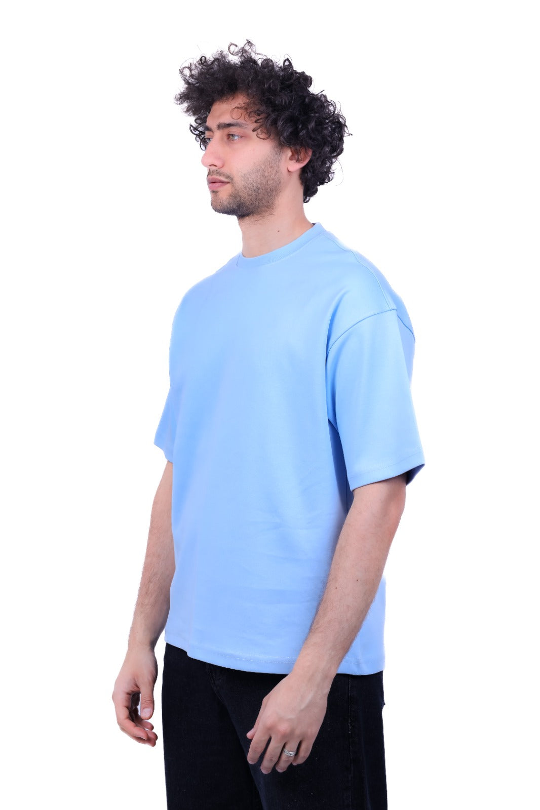 Over Size Polivar Cotton Basic T_Shirt