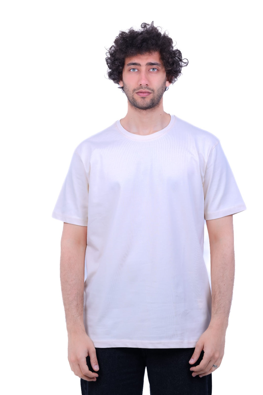 Over Size Polivar Cotton Basic T_Shirt