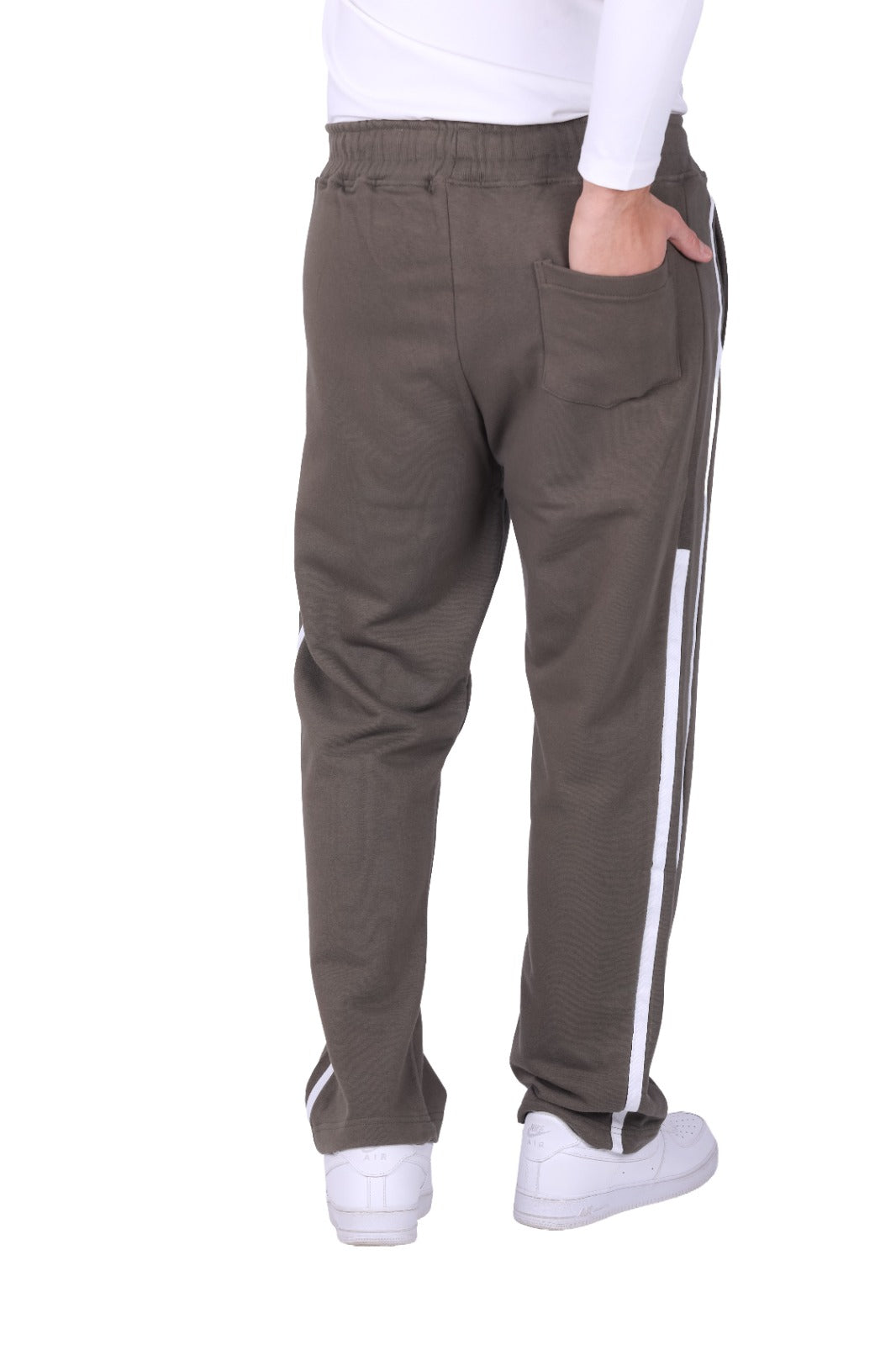 Milton Line Wide Leg Sweatpants