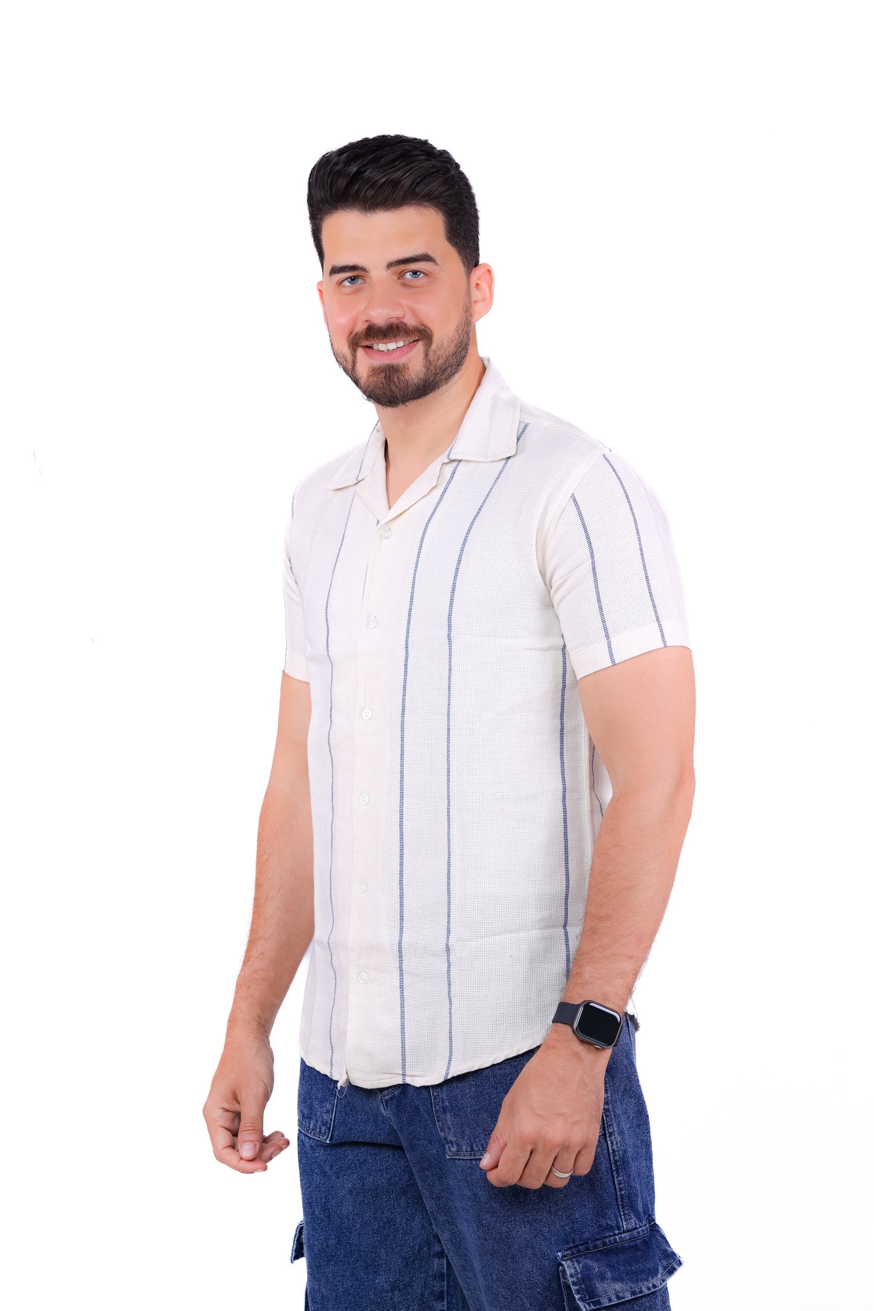 Shebeka Line Short Sleeves Shirt