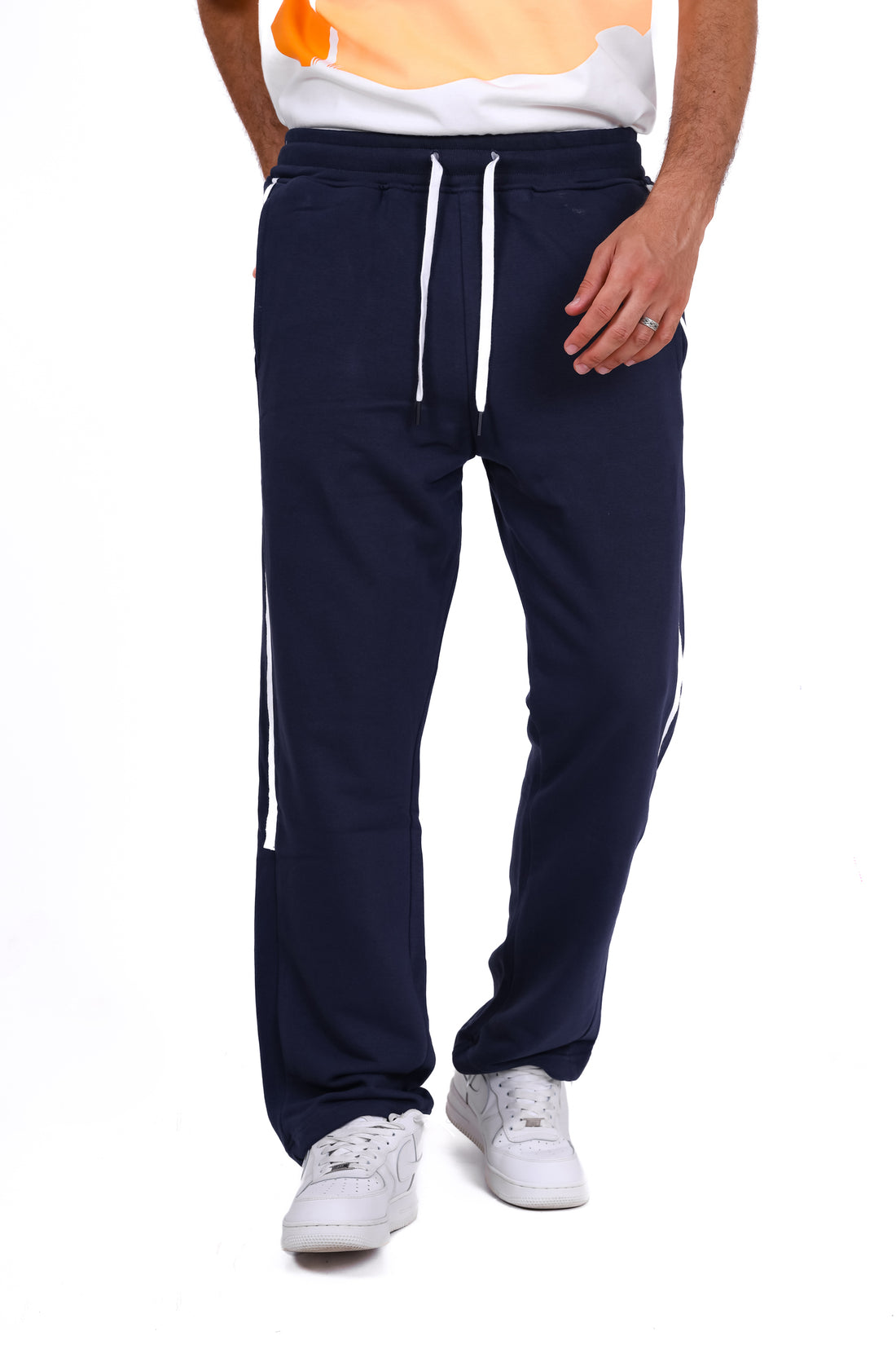 Wide Leg Milton Line Sweatpant