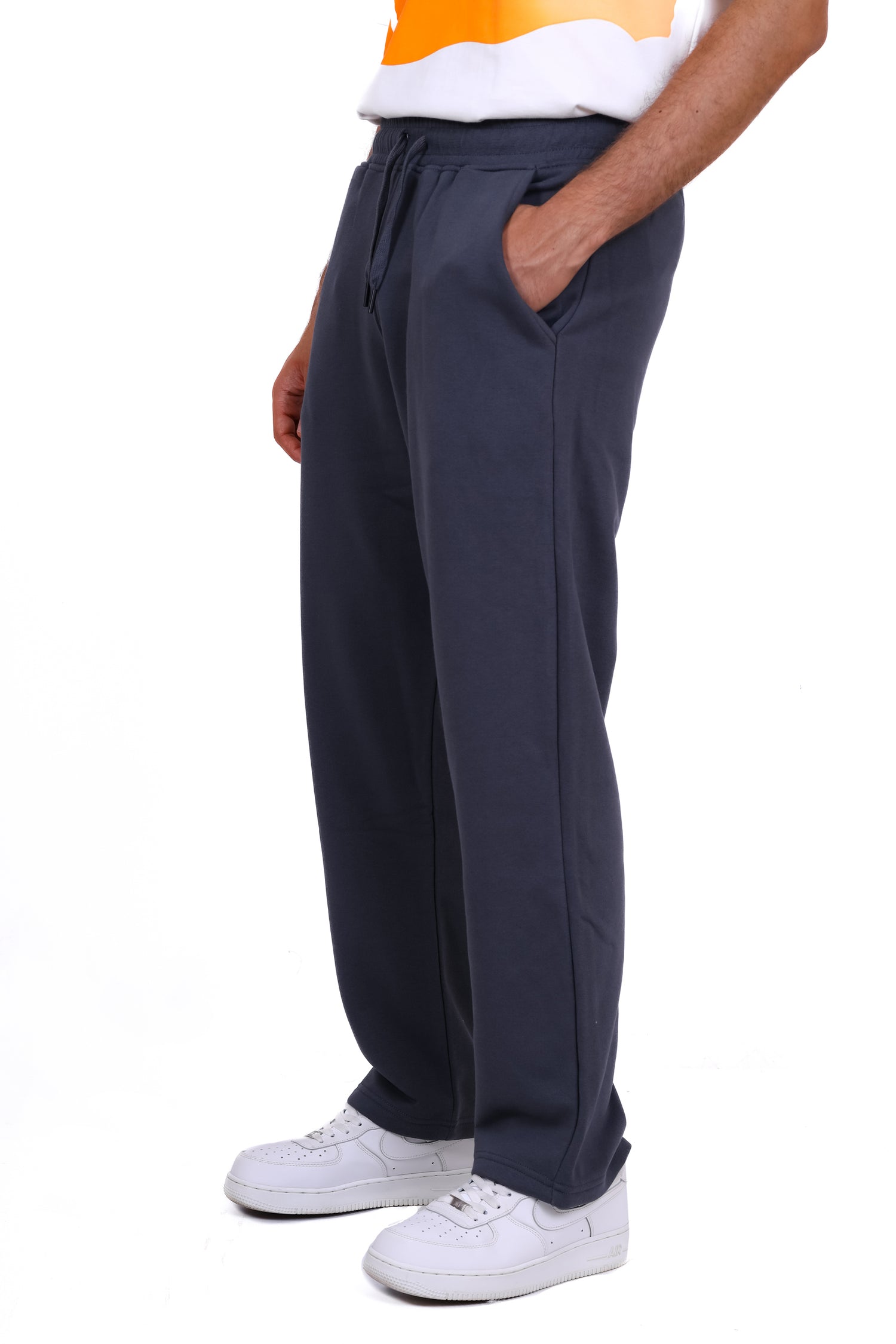 Milton Basic Wide Leg Sweatpant