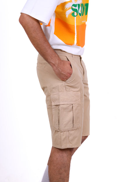 Gabardine Cargo Short
