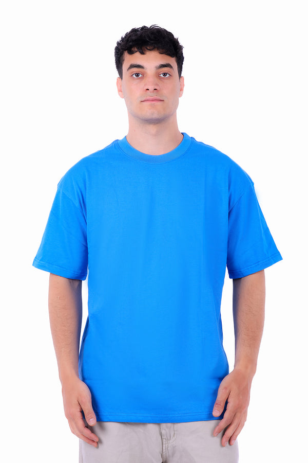 Over Size Polivar Cotton Basic T_Shirt