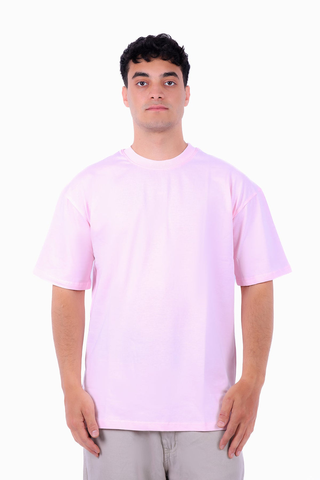 Over Size Polivar Cotton Basic T_Shirt