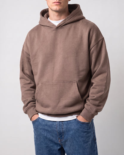 Milton Basic Hoodie Camel - SUTRA - Front