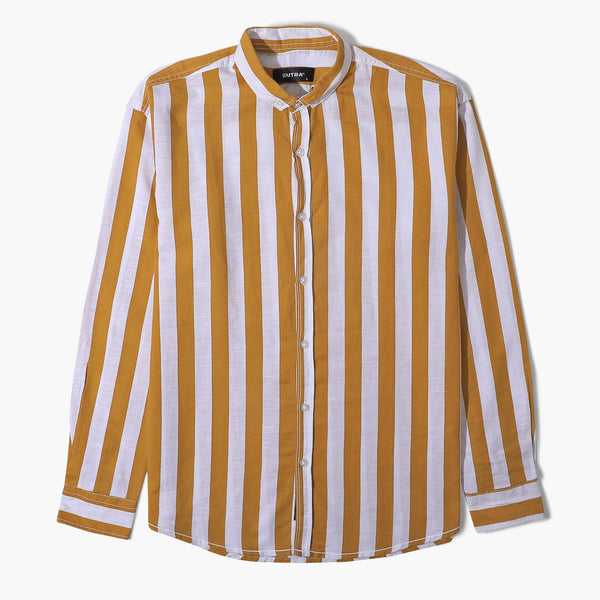 Linen Line Shirt Mostard