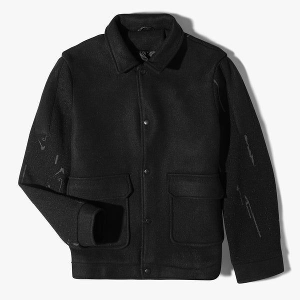 Gogh Mixed Jacket HAI 17-Black