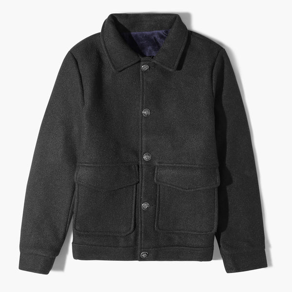 Gogh Mixed Jacket HAI 4-Black