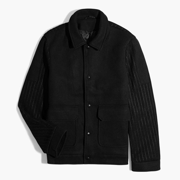 Gogh Mixed Jacket HAI 3-Black
