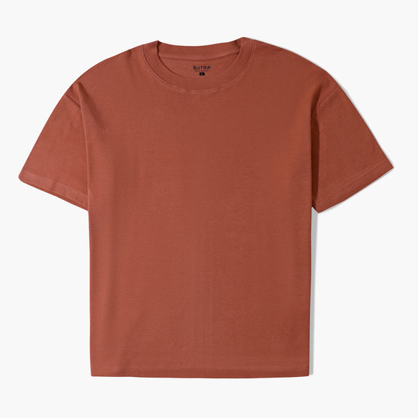 Basic Slim Fit Round T_Shirt-Havan