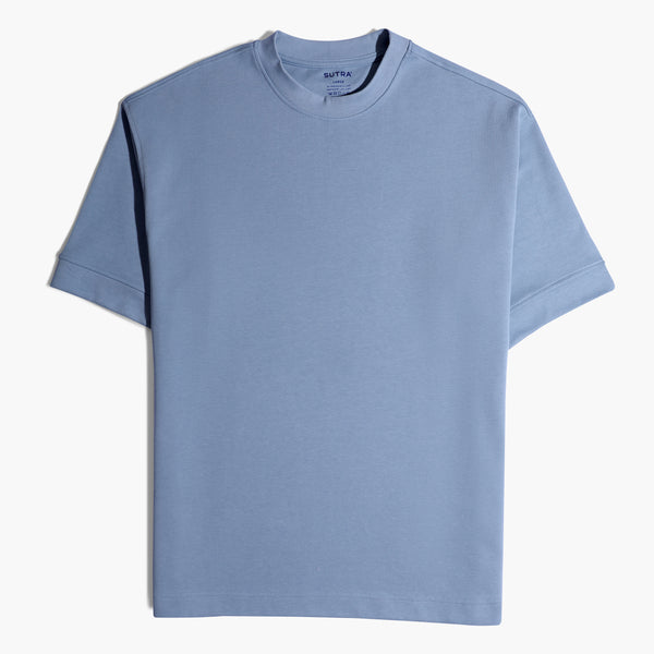 Over Size InterBoy T_Shirt-Baby Blue