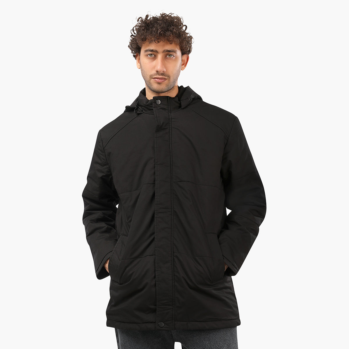 Gabardine Soft Long Jacket