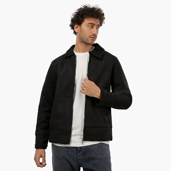 Suede Fur Jacket NAS