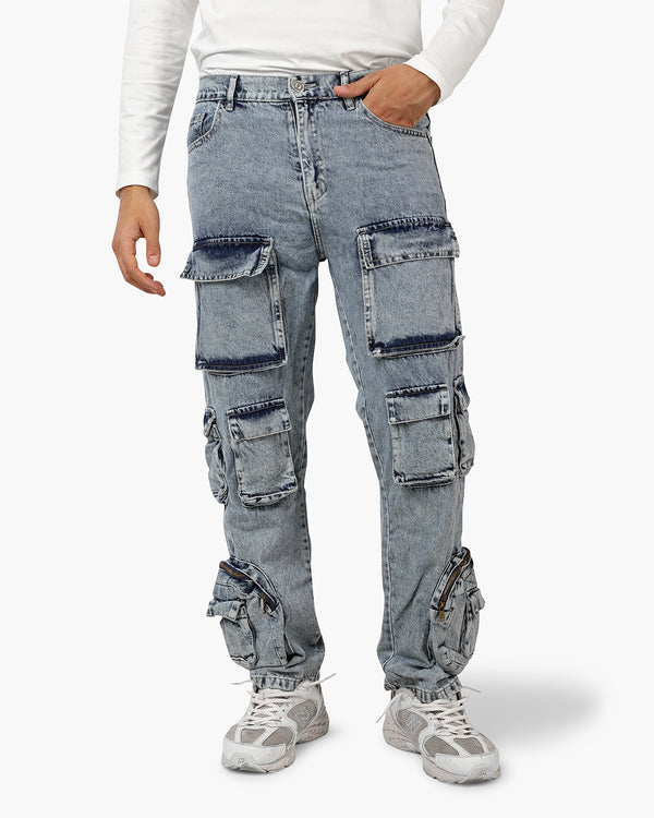 Pockets Jeans Pant