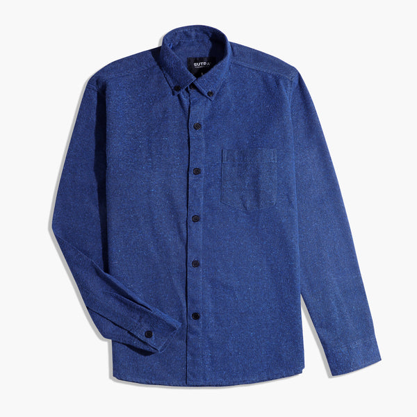 Gogh One Pocket Shirt-Blue