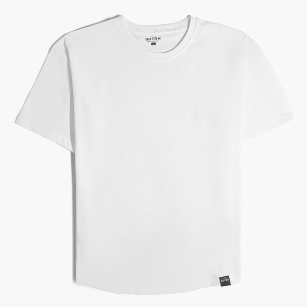 Over Size Heavy Jersey T-Shirt White