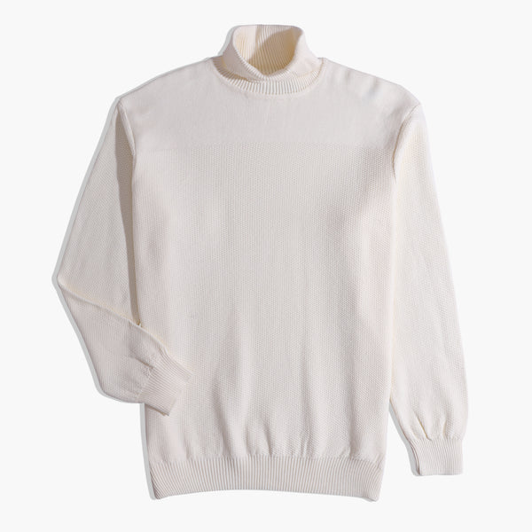Knitwear Pullover High Neck-Off White