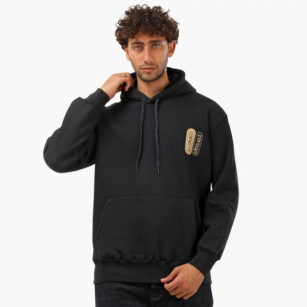 Milton Hoodie Sweatshirt Printed Hieroglyphics Pocket