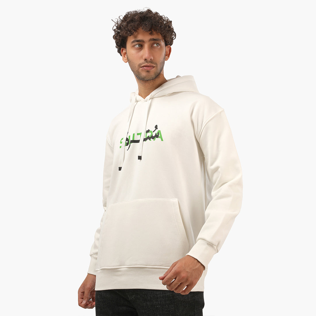 Milton Hoodie Sweatshirt Printed SUTRA Arabic