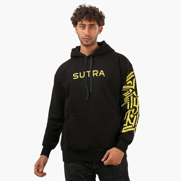 Milton Hoodie Sweatshirt Printed SUTRA Sleeves