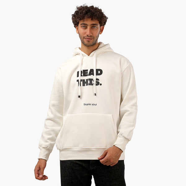 Milton Hoodie Sweatshirt Printed Read This