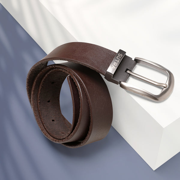 Leather Belt V1-Matt Brown
