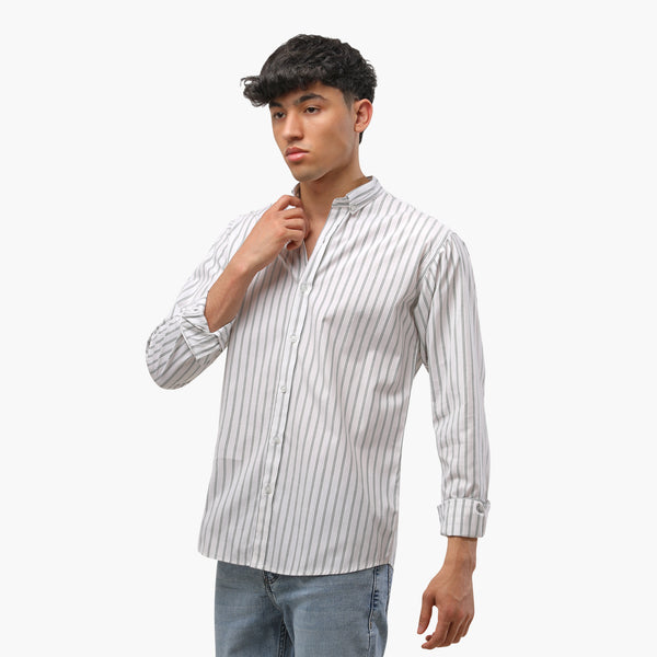 Slap Striped Two Line Shirt