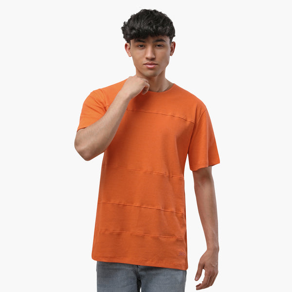 Cookies Slides Basic T_Shirt-Orange