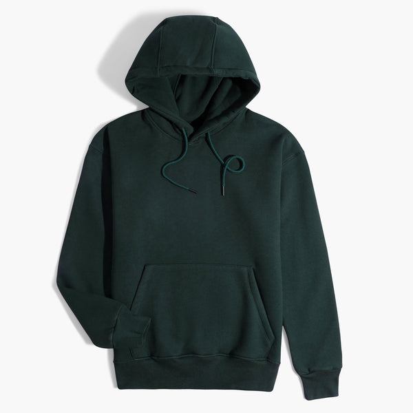 Milton Hoodie Basic Sweatshirt-Green