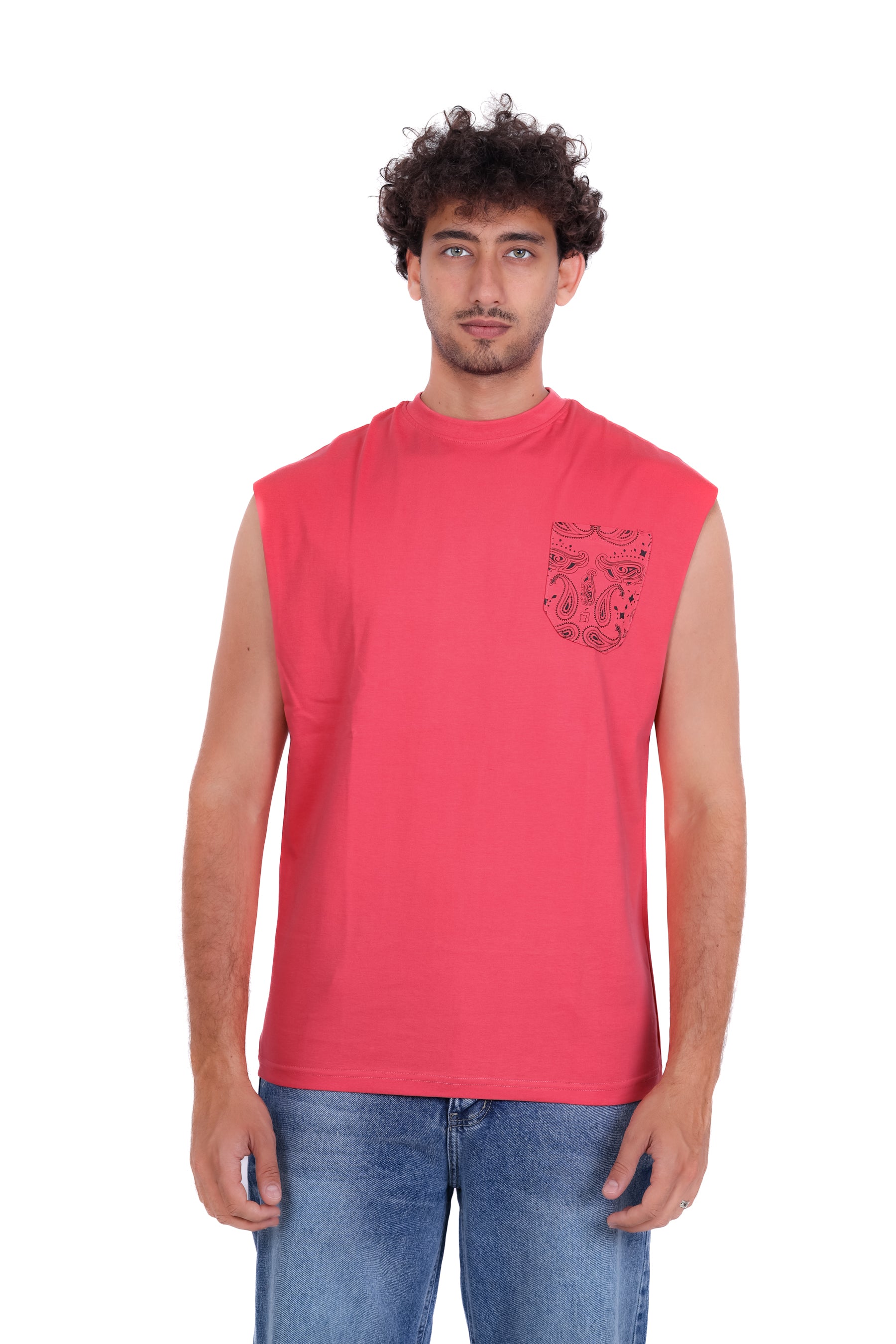 Printed Cut T_Shirt Jacquard