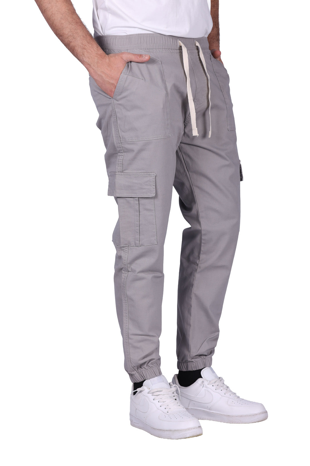 Gabardine Cargo Jogger